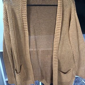 Cardigan sweater top